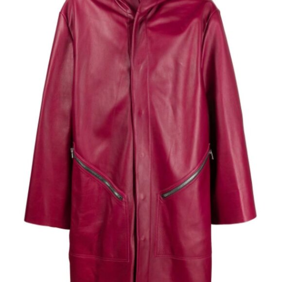 BNWT SS23 RICK OWENS "EDFU" HOODED RAINCOAT 48 - Picture 11 of 12